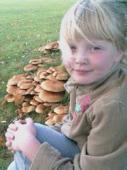 Elsa finding mushrooms