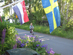 Nils on his bike in Nybrostrand