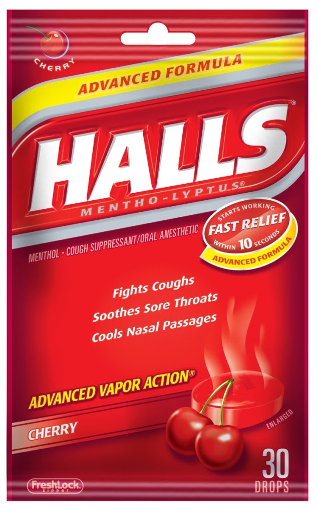 3 & 2 Sapphires Giveaway & Review HALLS Cough Drops For Allergy Symptom Relief [CLOSED]