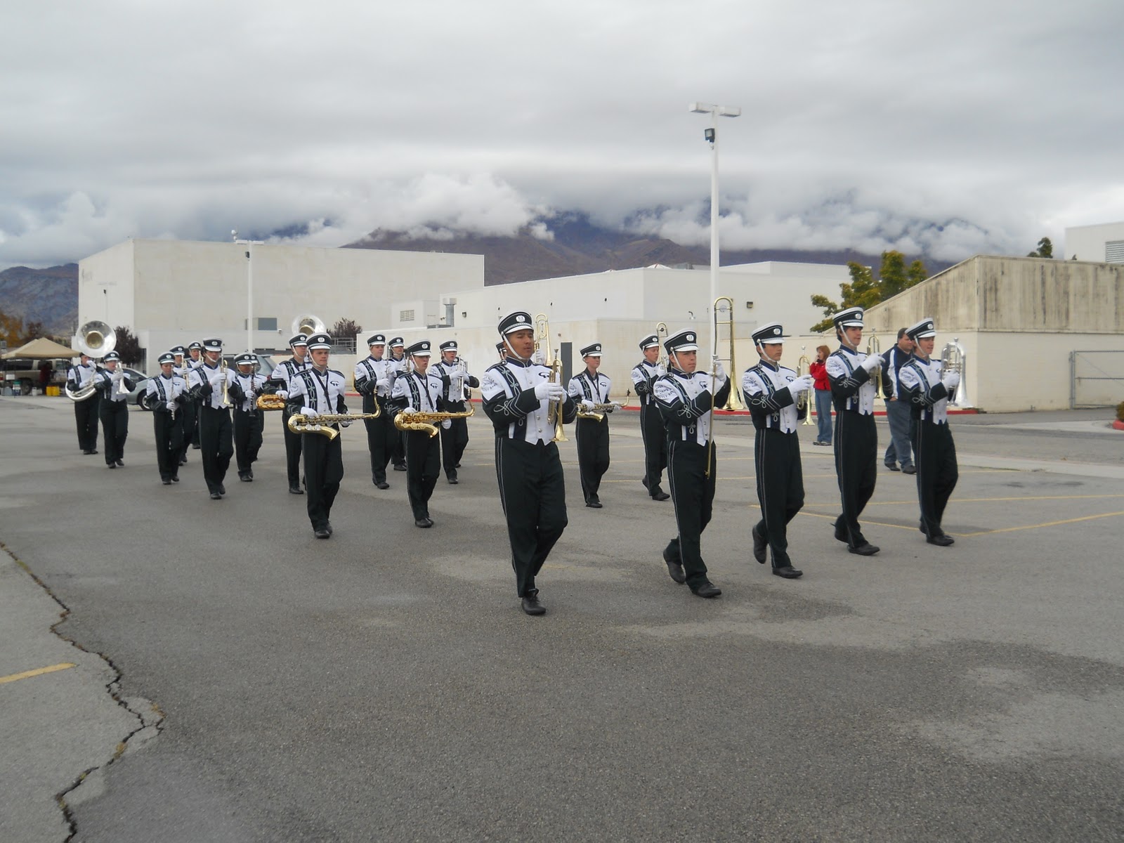 Copper Hills Drumline/Marching Band Mt. View High School 10/23/10