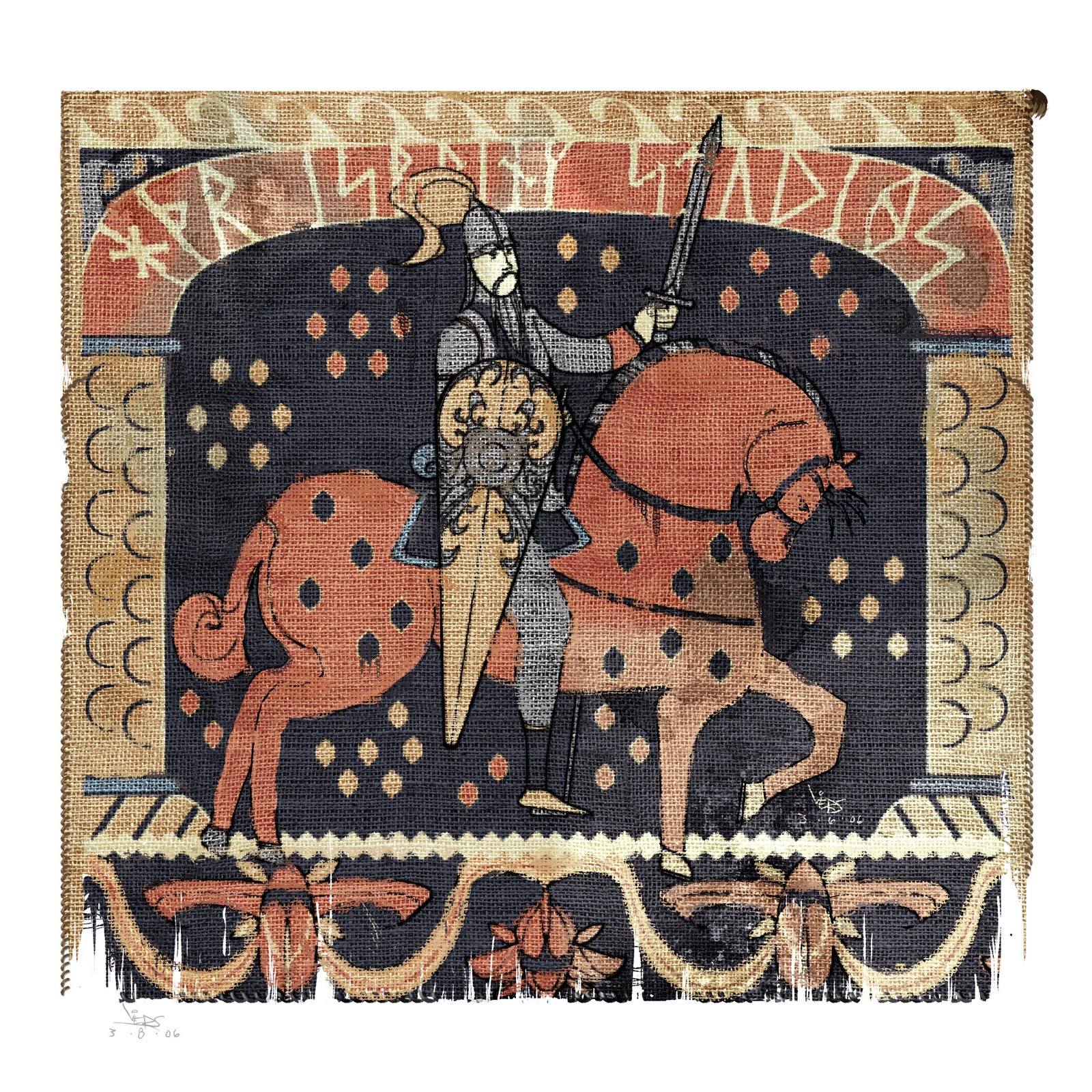 Tons of decorative options on just 4 blocks Carpets Curtains