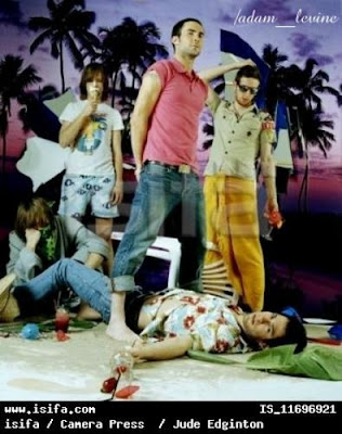 Barefoot Males: Adam Levine