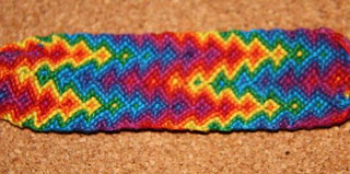 Friendship Bracelet Ideas!: Zigzag Chevron