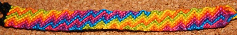 Friendship Bracelet Ideas!: Zigzag Chevron