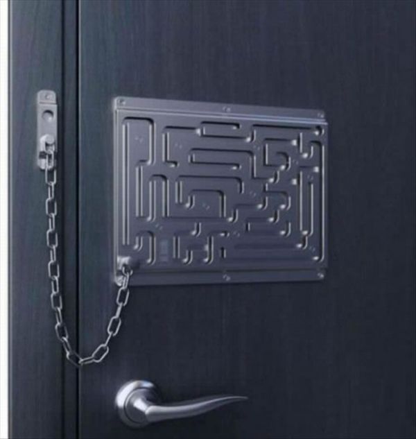 Las Fotos Mas Alucinantes: pestillo de seguridad