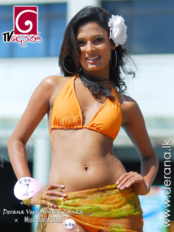 Miss Swimwear at Miss Sri Lanka 2010 Hots Live