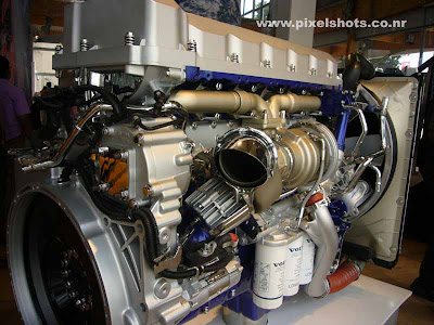 d13 engines from volvo,latest engine technology from automobile giant volvo, volvo engines, american disel engines, automobile technology exhibition