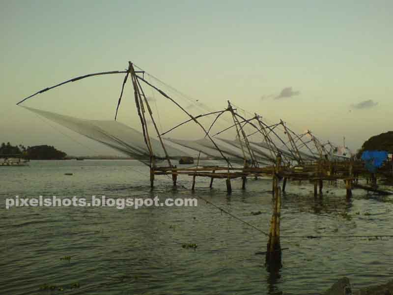 Keralas Old Fishing Methods-Chinese Fishing Nets-Fort Cochin Photos and  Information