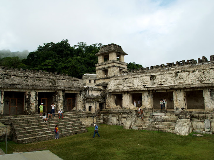 The Palace At Palenque Mexico