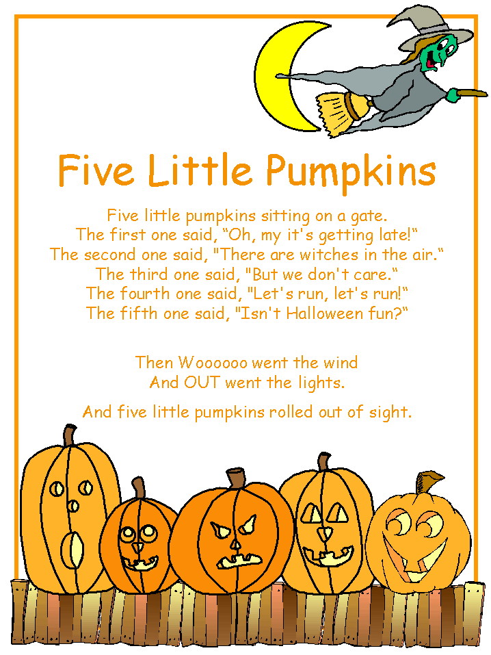 Poemas En Ingles De Halloween