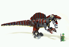 lego spinosaurus build