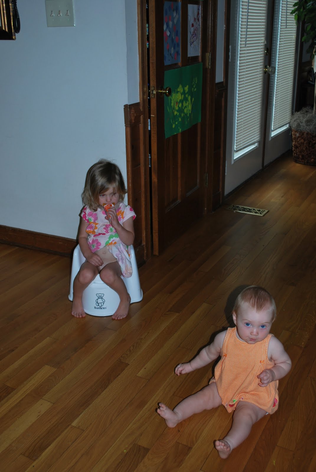 My family Potty Time