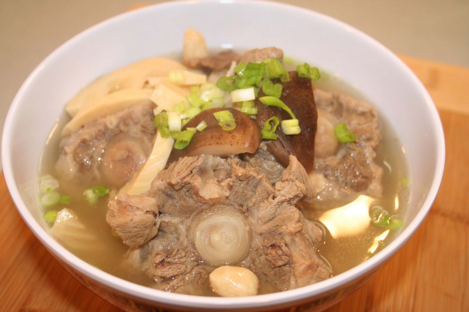 COOK WITH SUSAN: Ox Tail Soup
