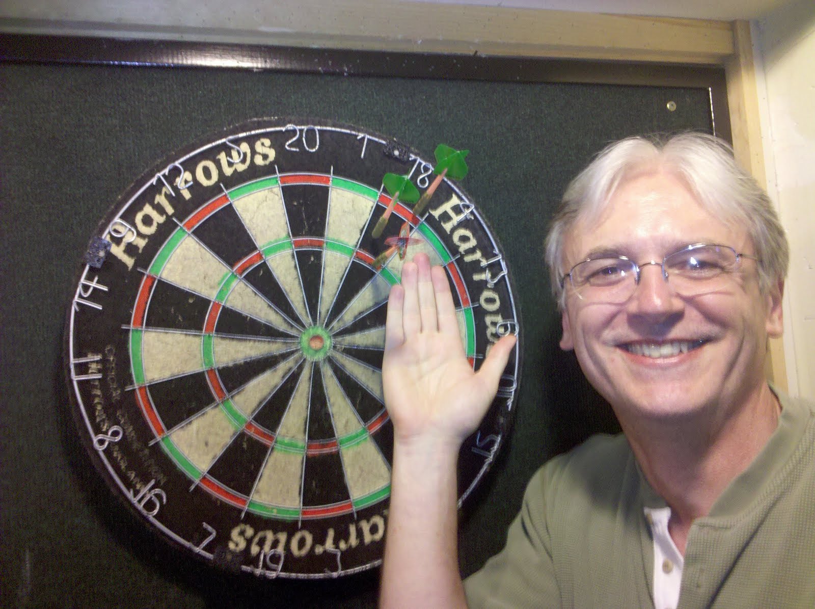 On the Way Home Life in Vermont Darts at Akes' Place