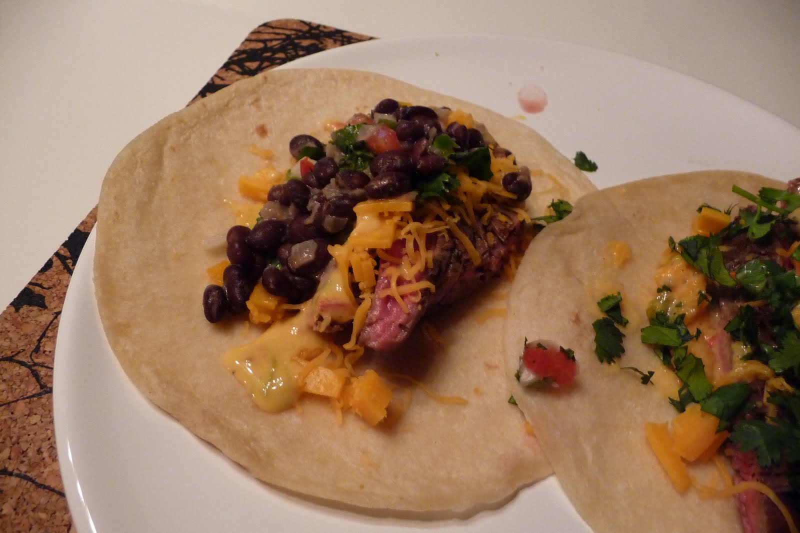 The Meat and Potatoes Foodie Beer Marinated Flank Steak Fajitas