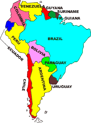 Maps Latin America Map Physical - Latin%2BAmerica%2BMap
