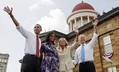 Obama & Crew, Springfield, IL August 23, 2008