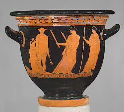 greek history ancient pottery bethann greece simple paintings krater bell vase easy painting grecian figure athenian sculptures