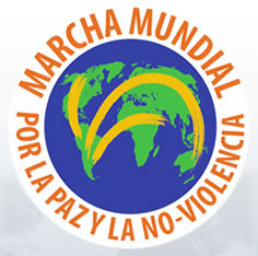 marcha mundial por la paz y no violencia