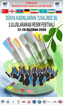 2. Uluslar arası resim festivali DÜNYA KADINLARININ TUVALİNDE SU