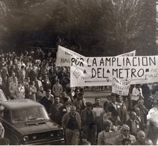 La lucha vecinal por conseguir el metro en Madrid