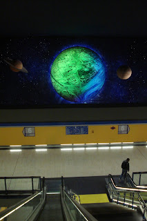 Un paseo por la estación más moderna del Metro. Arganzuela Planetario