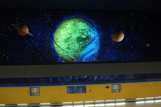 Un paseo por la estación más moderna del Metro. Arganzuela Planetario