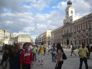 La mudanzas de la Puerta del Sol