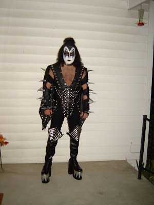 KISS COSTUMES & BOOTS: GENE SIMMONS ROCK THE NATION/ALIVE COSTUME HALLOWEEN  2007 PREMIERE
