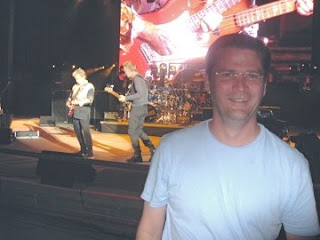 michael hodson at red rocks amphitheatre police concert