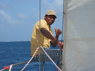 our sailboat captain for san blas islands tour