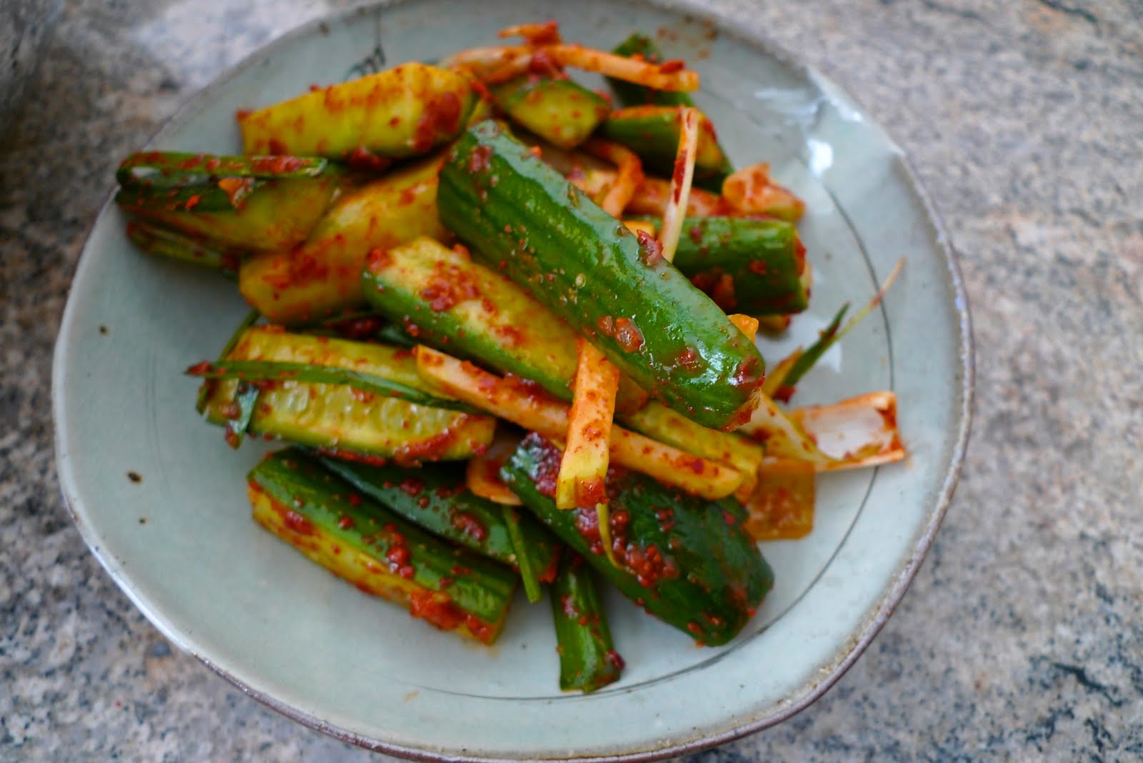 What's Cooking at Soomeenshee's Cucumber Kimchi