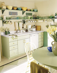 kitchen yellow dining room open colors decorating designs shelves farmhouse summer shelving modern vs cabinets cheerful bright interiors brackets keep