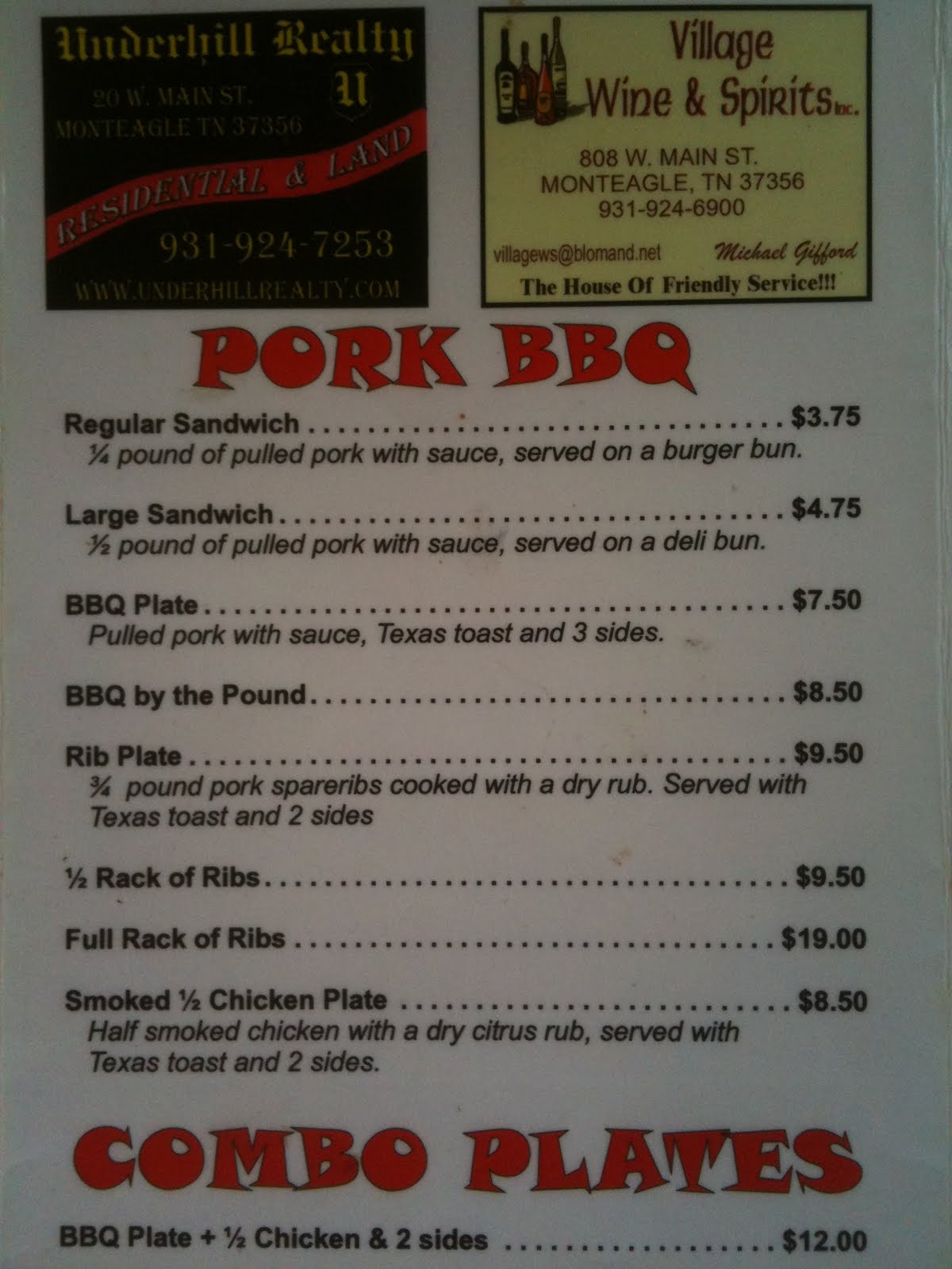 BBQ Quest Smokin' B's BBQ Monteagle, TN
