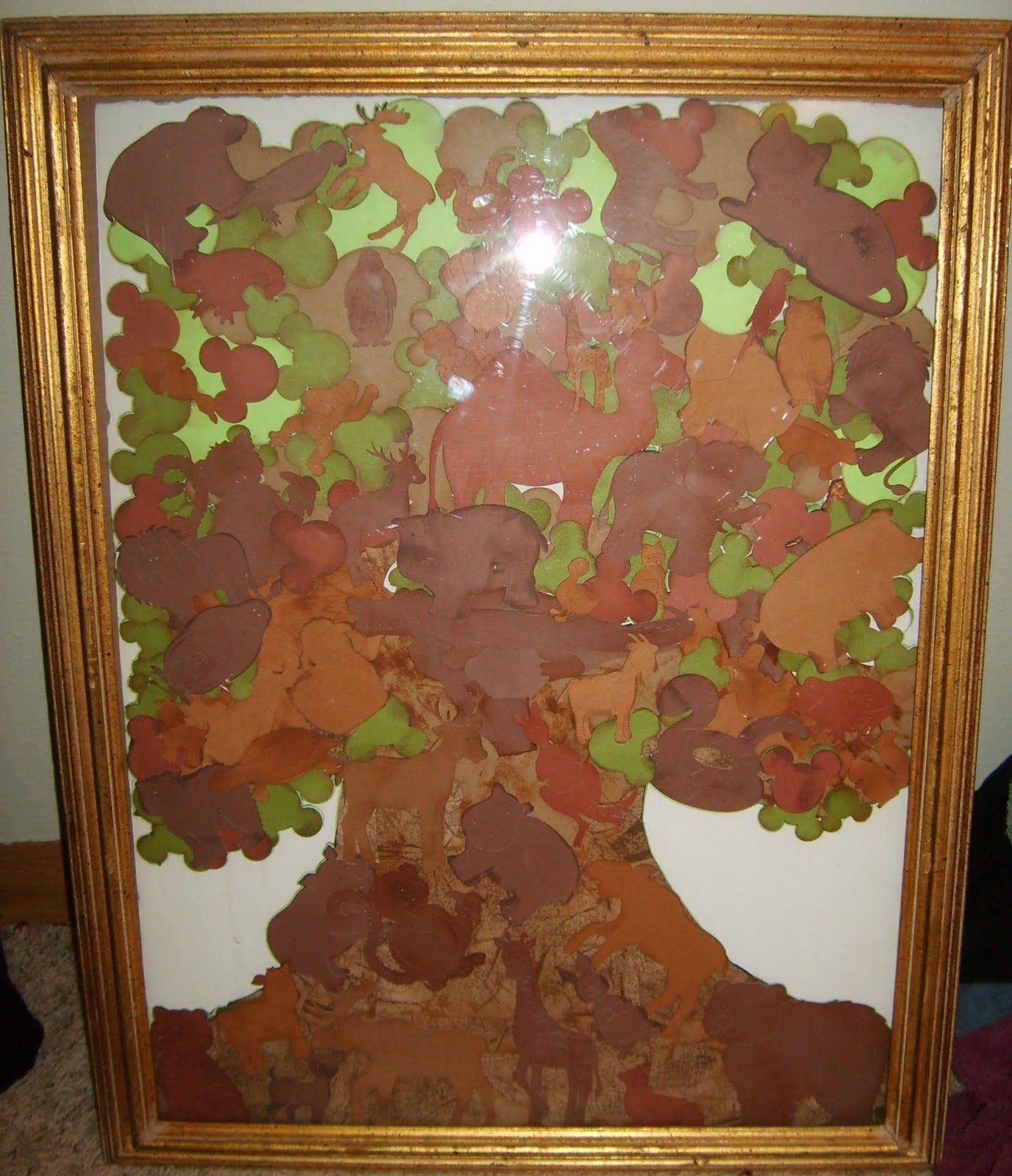 The Silent Scrapper Memory Maker My Own "Disney Tree of Life" Altered