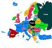 Europe (interactiv map)