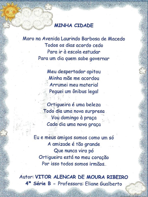 Minha Cidade ~ Casa da Criança Pe. Livio Donati