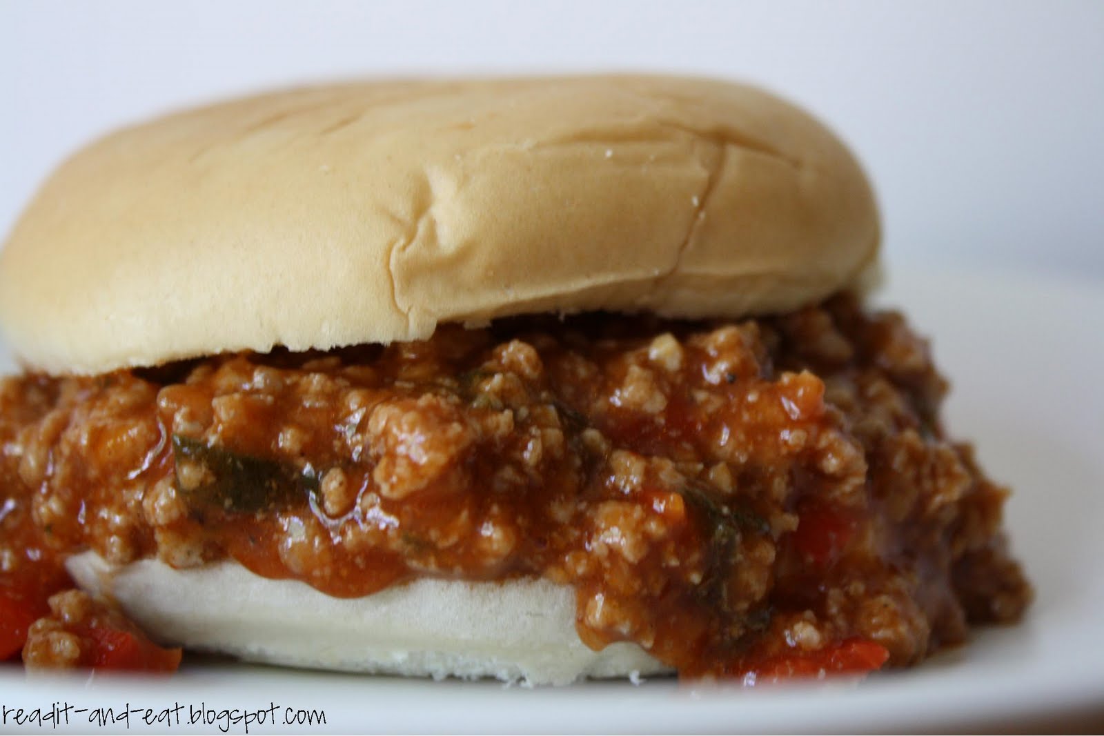 Read It & Eat Sweet & Sour Sloppy Joes