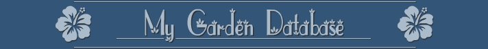 My Garden Database