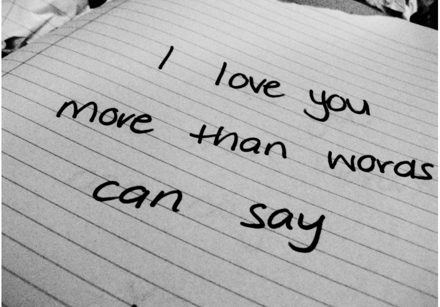 I can say i love you