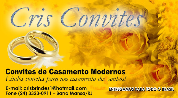 Cris Convites - Casamento, 15 anos, Bodas