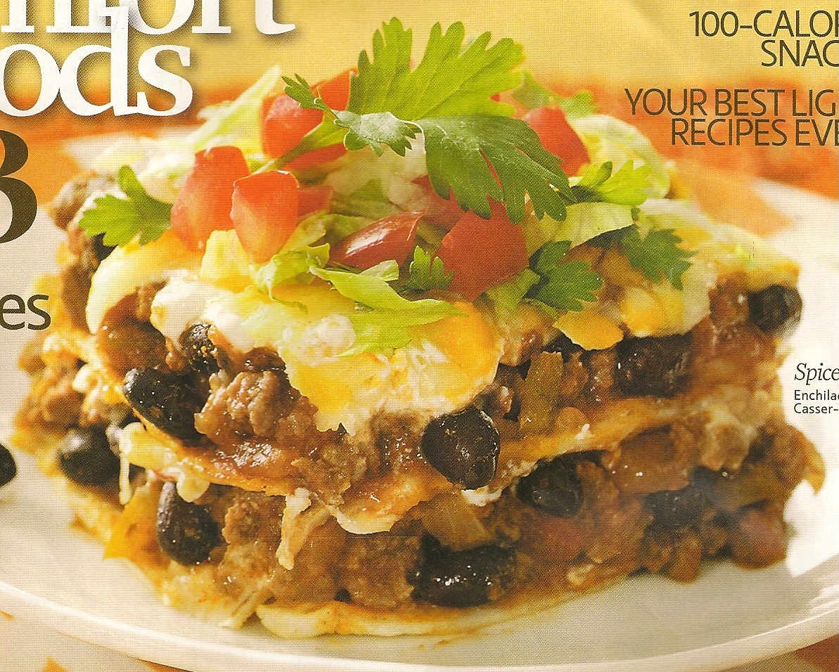 McFitness Blog Enchilada CasserOle! Light Mexican Recipe