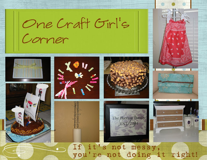 One Craft Girl's Corner