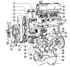 Ford 2 8L Engine Diagram - Ford 2 L 8 Z 6019 Aa Genuine Oem Factory