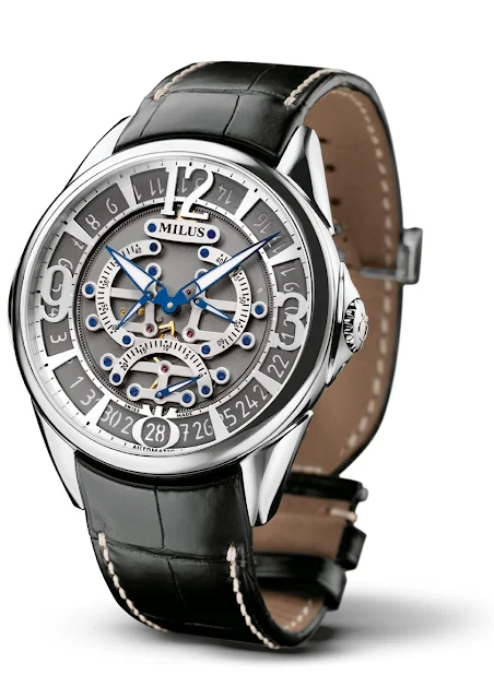 Milus TIRION TriRetrograde Seconds Skeleton