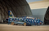 Pagani Zonda Tricolore pilots