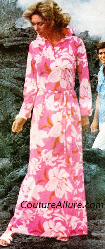 Couture Allure Vintage Fashion: Summer Dresses - 1975