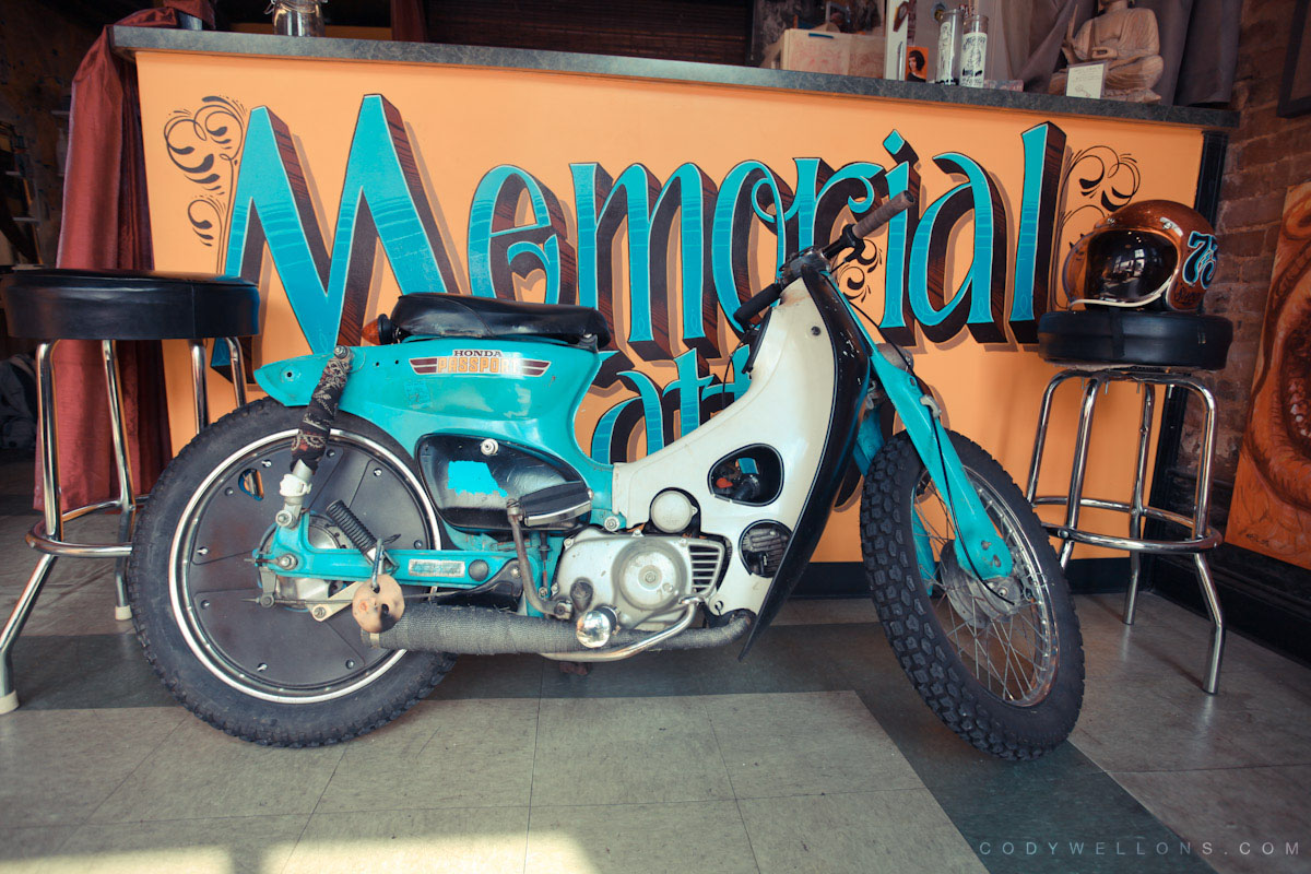 ericsdailynugget: 1982 Honda C70 Passport Build