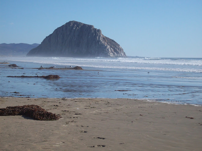 Morro Rock on a Clear Day
