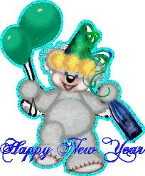 happy new year glittering wishes